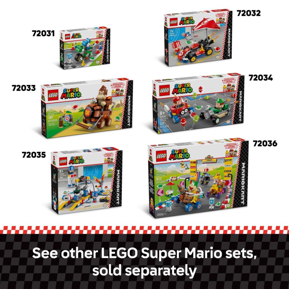 LEGO Super Mario: Mario Kart – Donkey Kong & DK Jumbo 72033