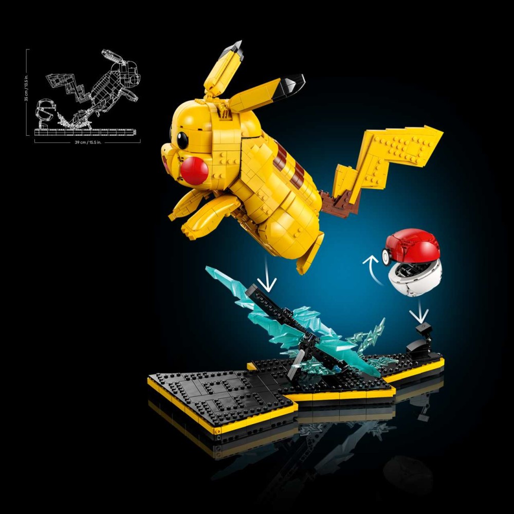 LEGO Pokémon Pikachu and Poké Ball 72152