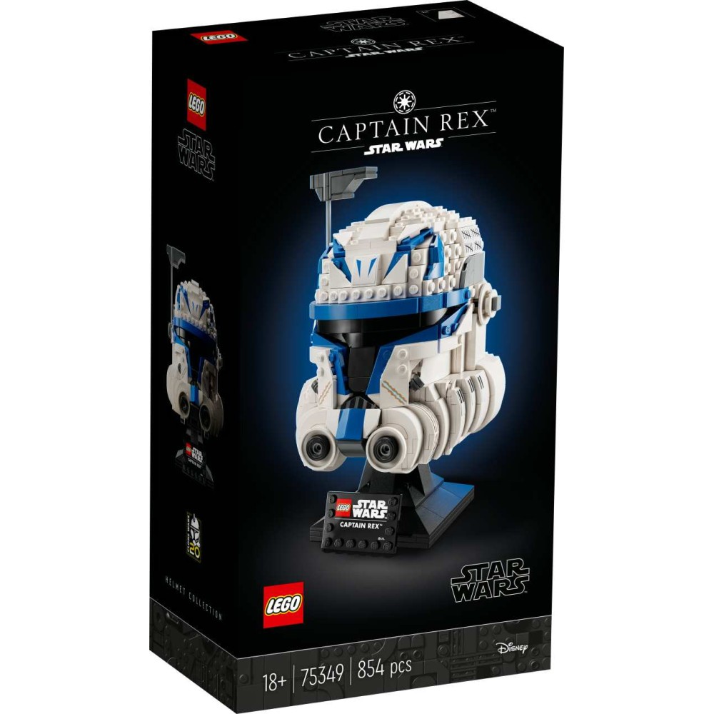 LEGO Star Wars Captain Rex Helmet Set for Adults 75349
