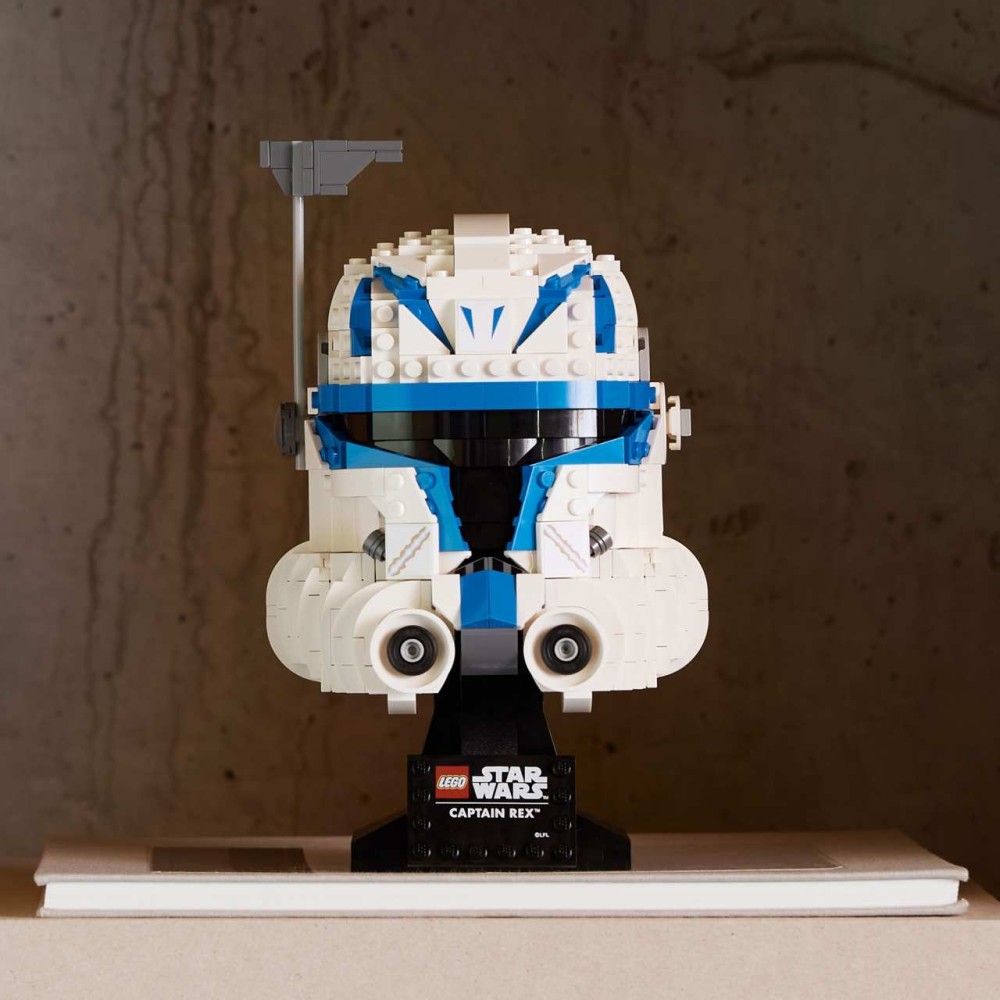 LEGO Star Wars Captain Rex Helmet Set for Adults 75349