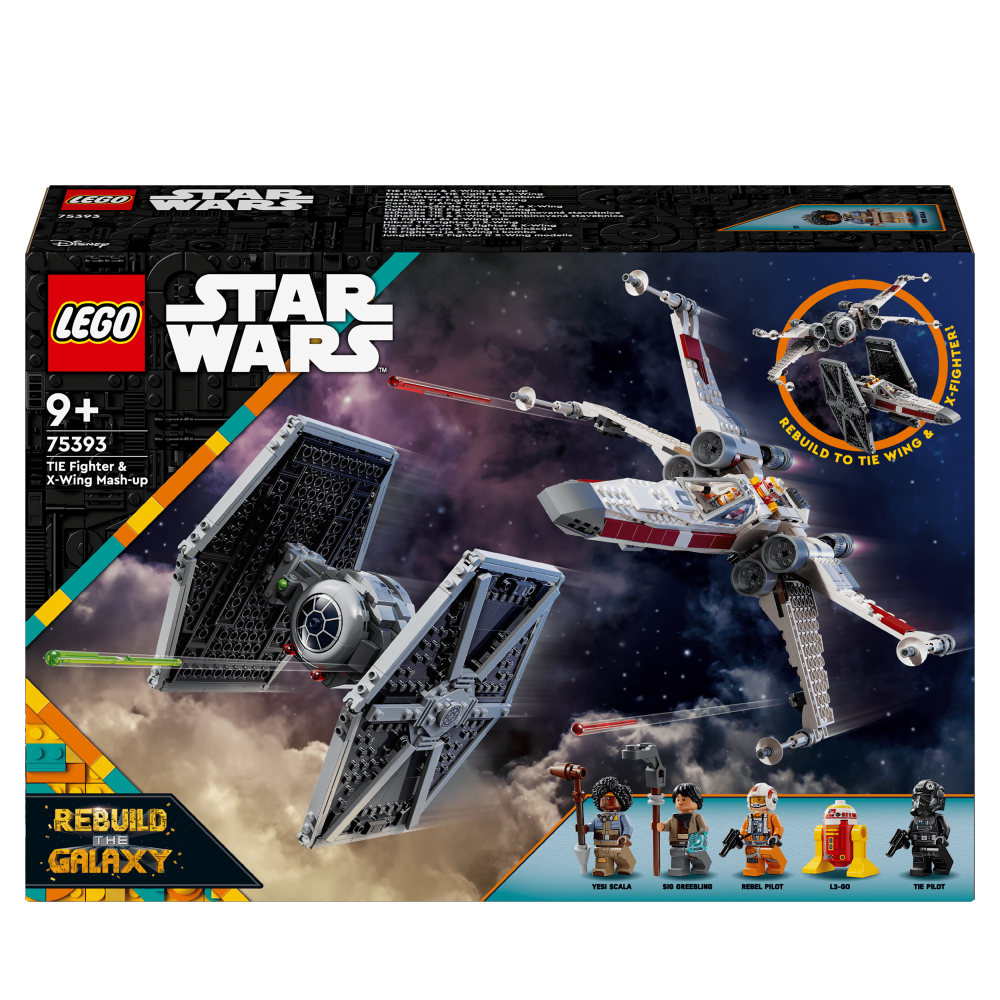 LEGO Star Wars TIE Fighter & X-Wing Mash-up 75393