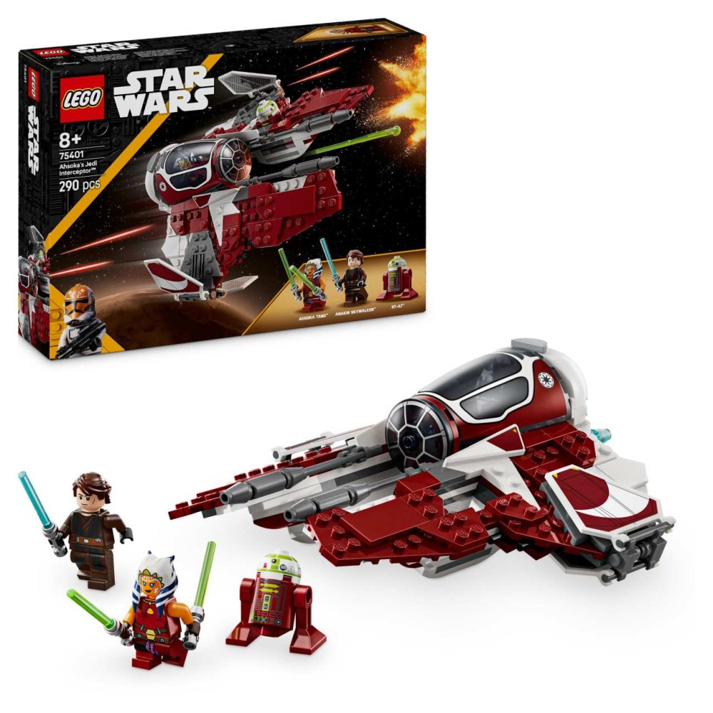 LEGO Star Wars Ahsoka’s Jedi Interceptor Set 75401