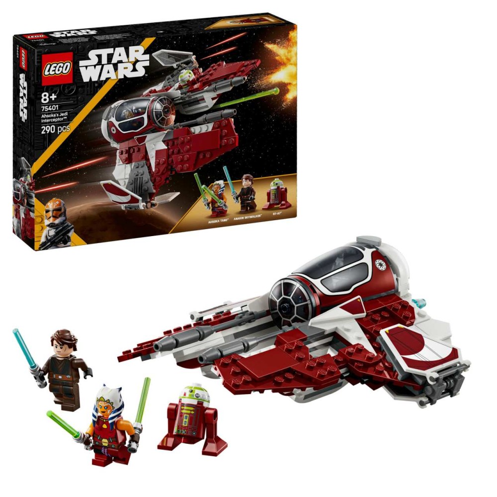 LEGO Star Wars Ahsoka’s Jedi Interceptor Set 75401