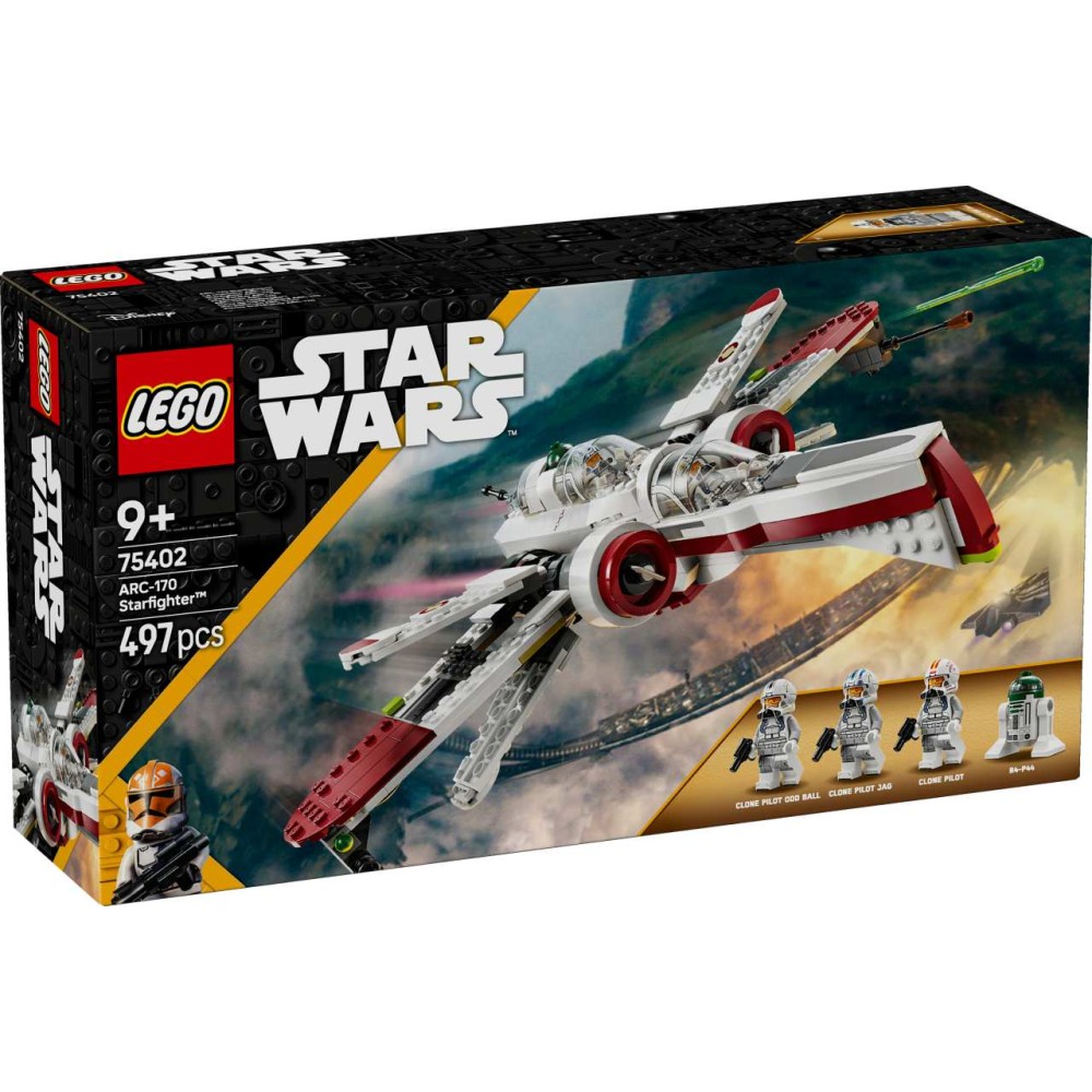 LEGO Star Wars ARC-170 Starfighter Playset 75402 (75402)