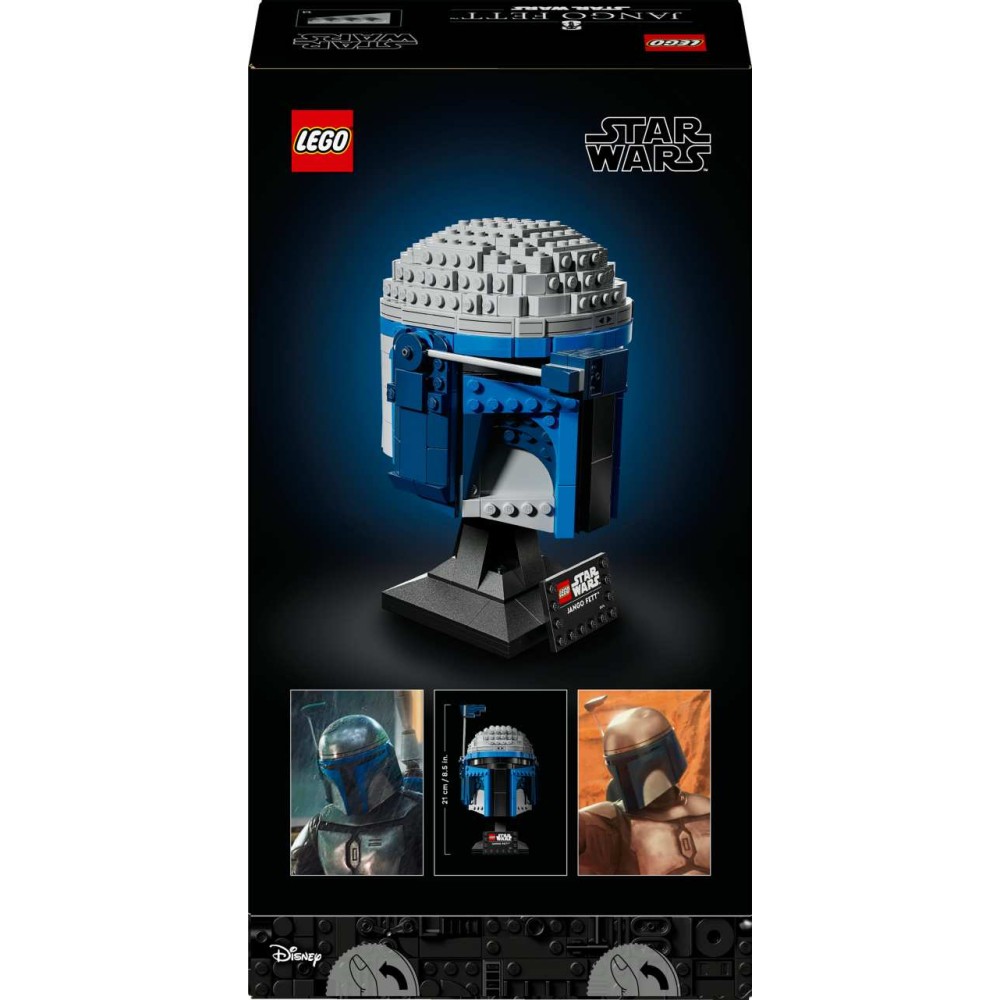 LEGO Star Wars Jango Fett Helmet Building Set 75408 (75408)
