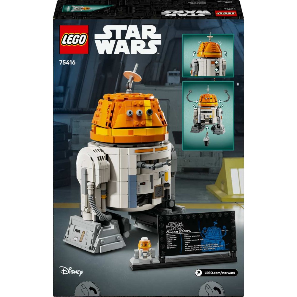 LEGO Star Wars: Ahsoka Chopper (C1-10P) Astromech Droid 75416 (75416)