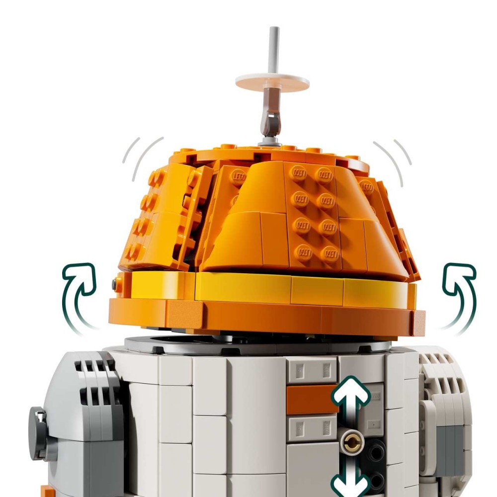 LEGO Star Wars: Ahsoka Chopper (C1-10P) Astromech Droid 75416 (75416)