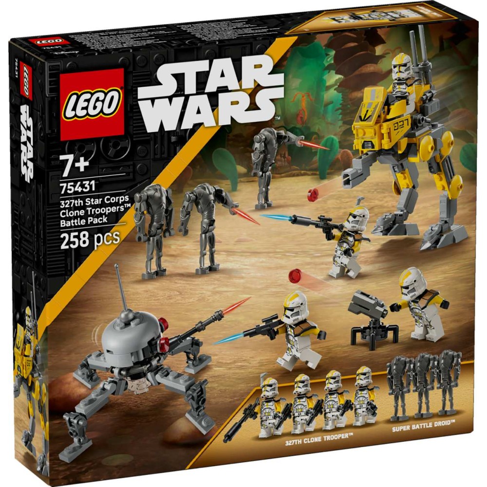 LEGO Star Wars 327th Star Corps Clone Troopers Battle Pack 75431 (75431)