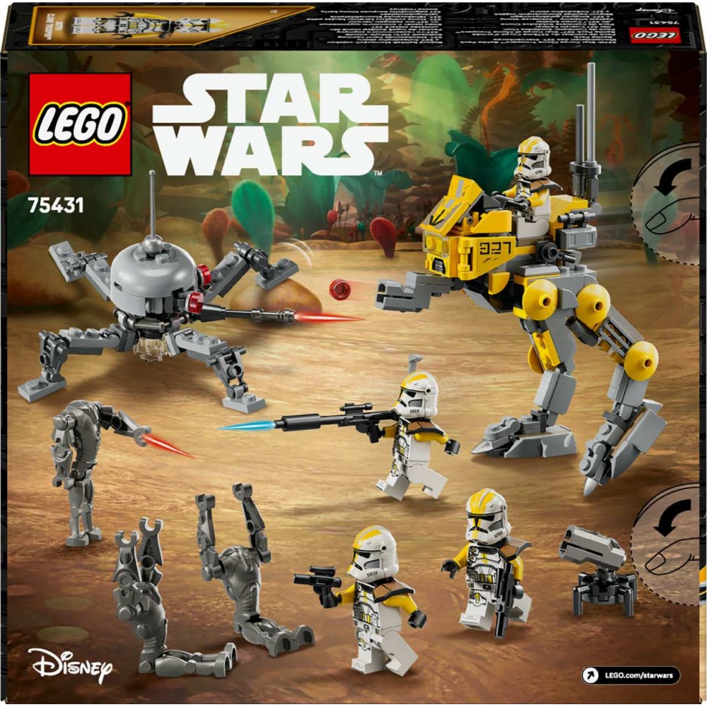 LEGO Star Wars 327th Star Corps Clone Troopers Battle Pack 75431 (75431)