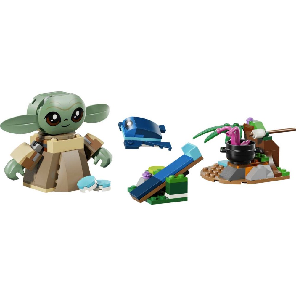 LEGO Star Wars Grogu’s Homestead Toy for Kids 75443 (75443)
