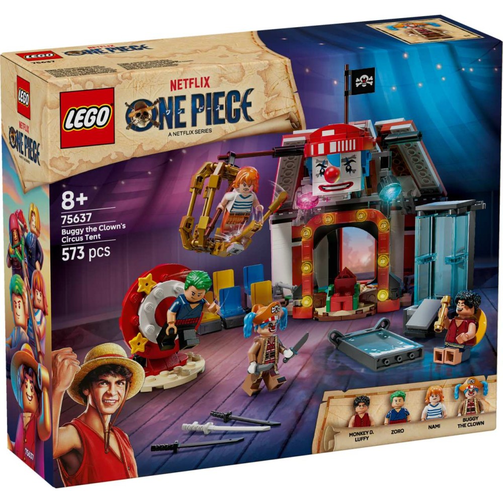 LEGO ONE PIECE Buggy the Clown’s Circus Tent 75637