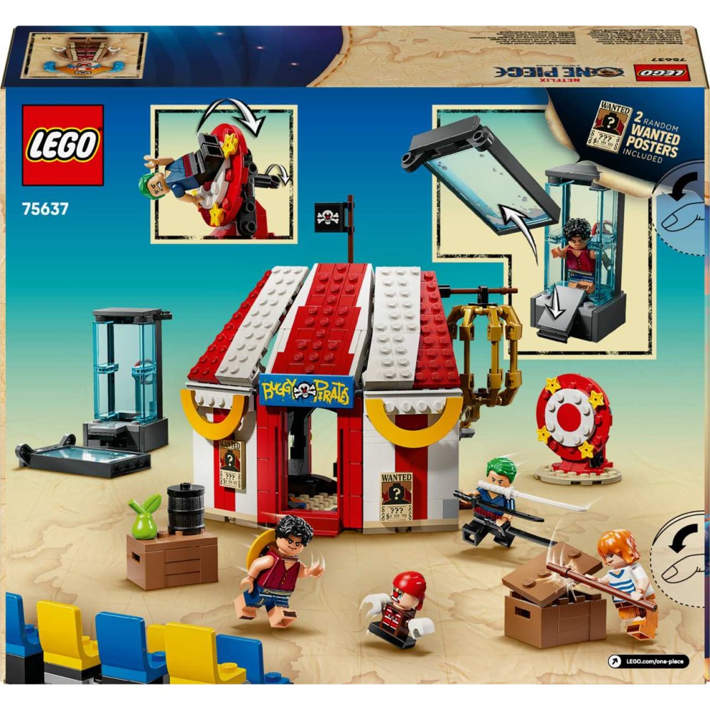 LEGO ONE PIECE Buggy the Clown’s Circus Tent 75637