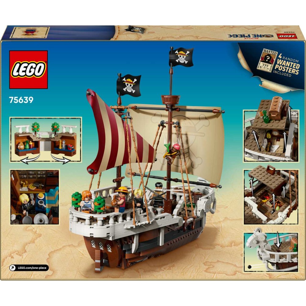 LEGO ONE PIECE The Going Merry Pirate Ship Toy 75639