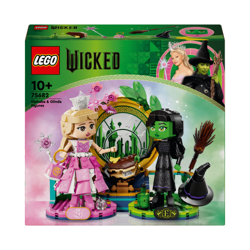 LEGO Wicked Elphaba & Glinda Figures Building Toy Set 75682