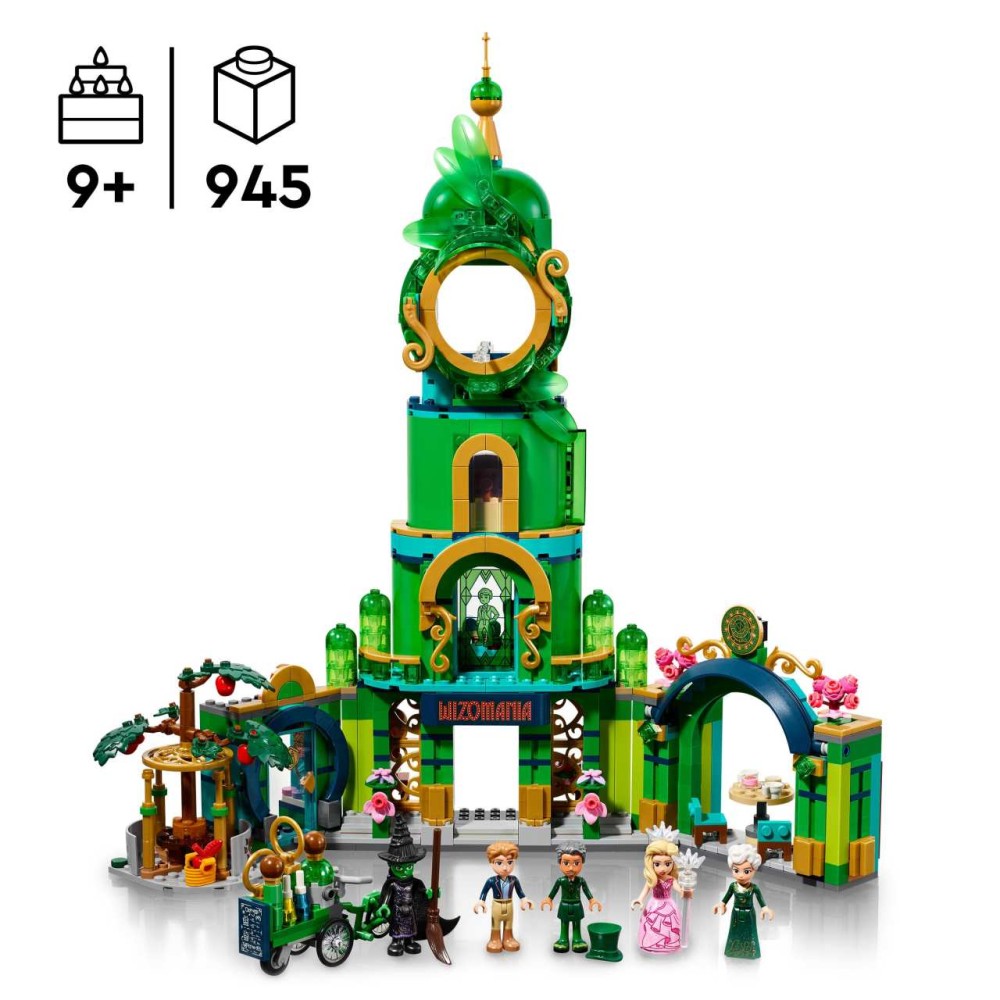 LEGO Wicked Welcome to Emerald City Movie Set 75684