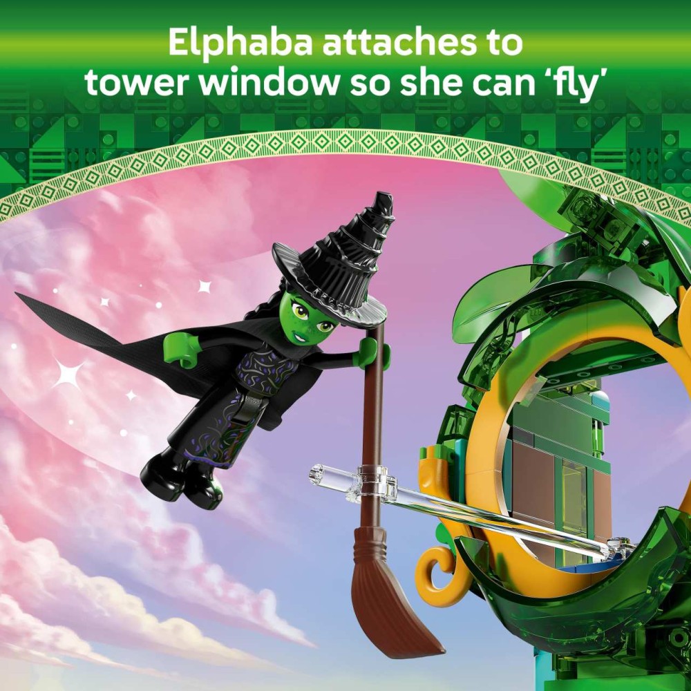 LEGO Wicked Welcome to Emerald City Movie Set 75684