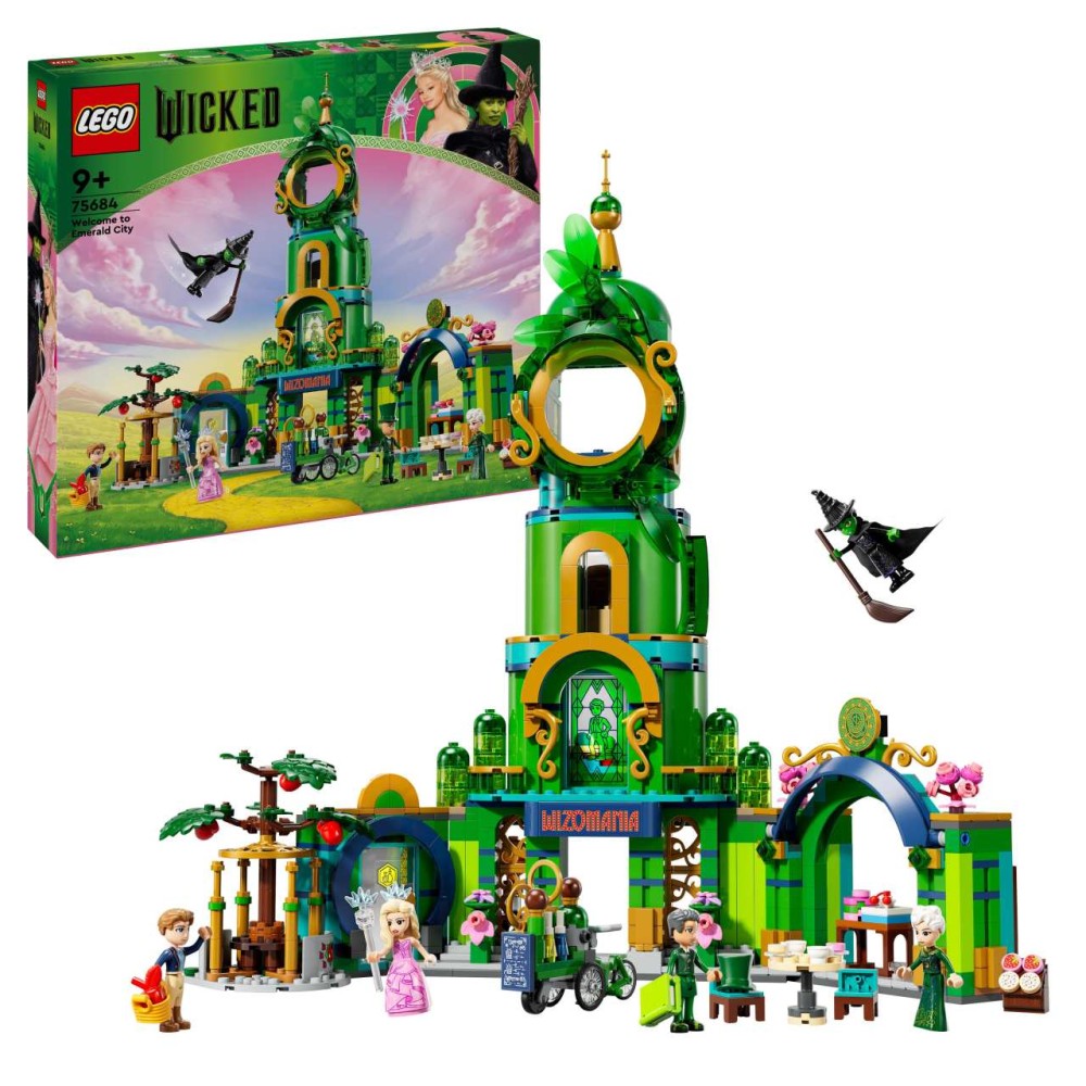 LEGO Wicked Welcome to Emerald City Movie Set 75684