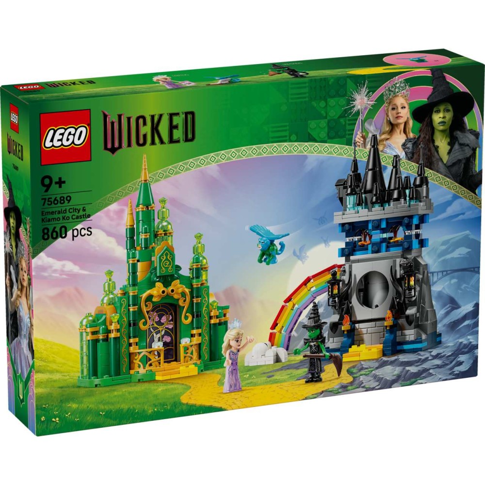 LEGO Wicked Emerald City & Kiamo Ko Castle Toy 75689 (75689)