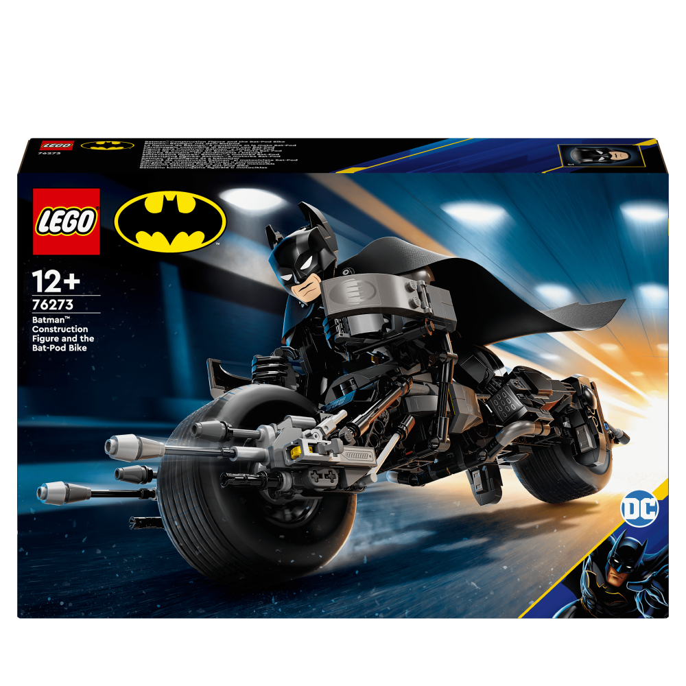 LEGO DC Batman: Batman Construction Figure & the Bat-Pod Bike 76273