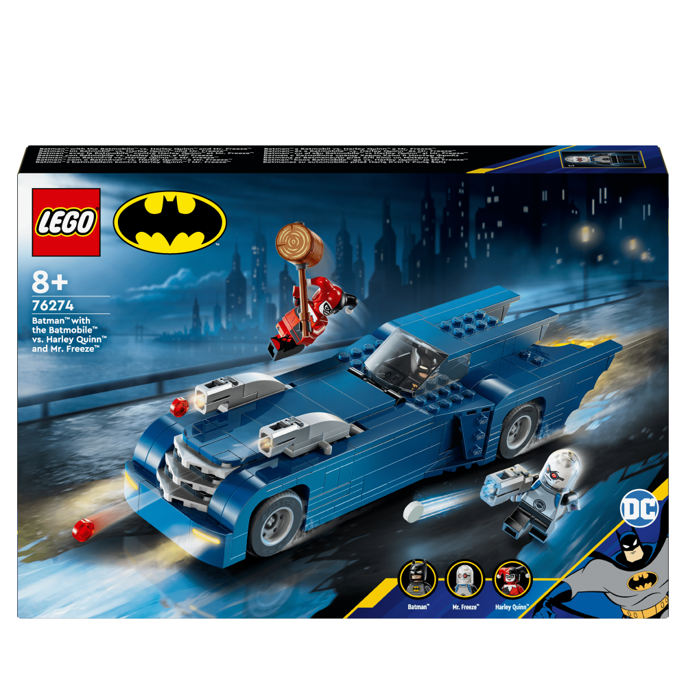 LEGO DC Batman with the Batmobile vs. Harley Quinn & Mr. Freeze 76274