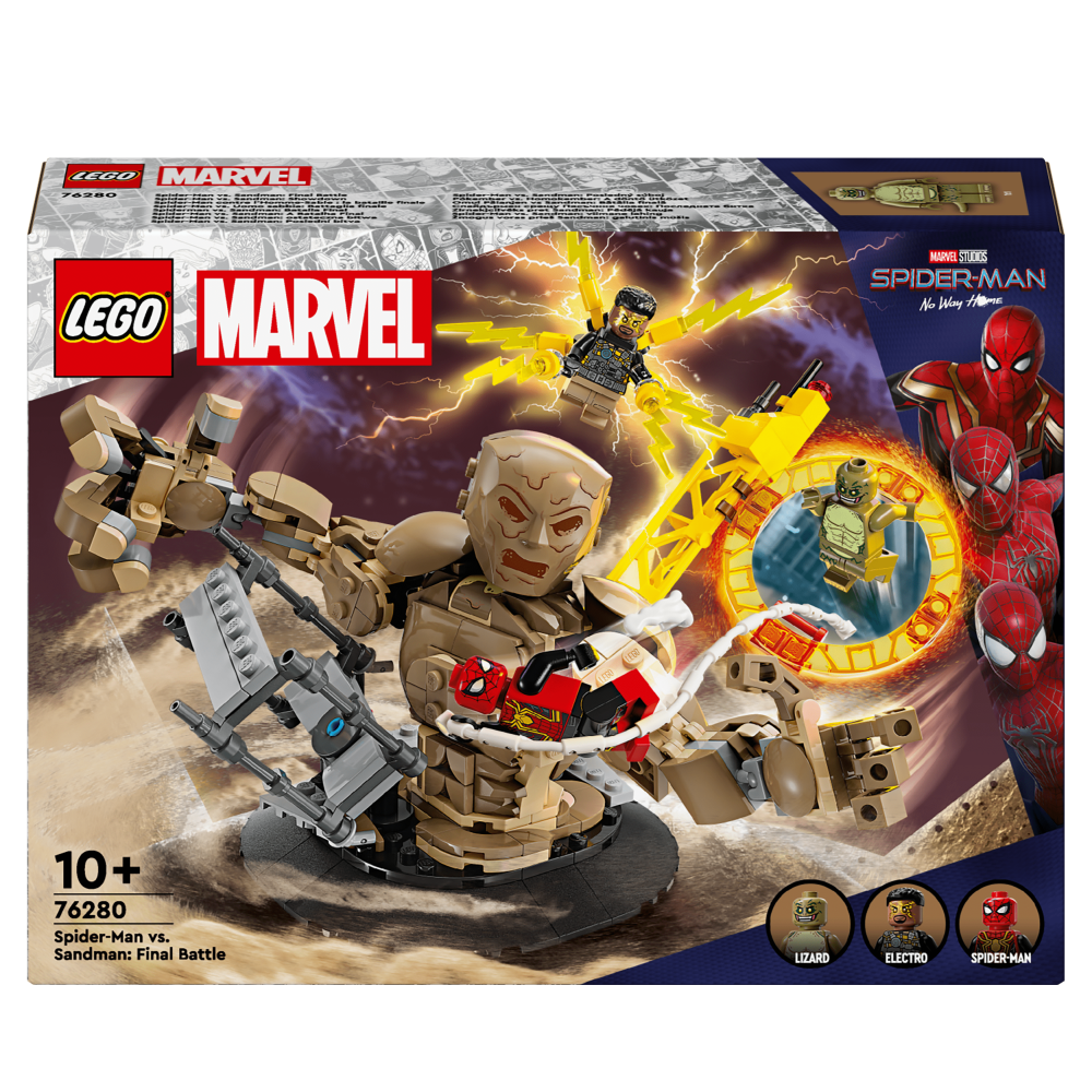 Lego Spider-Man vs. Sandman: Final Battle - 76280