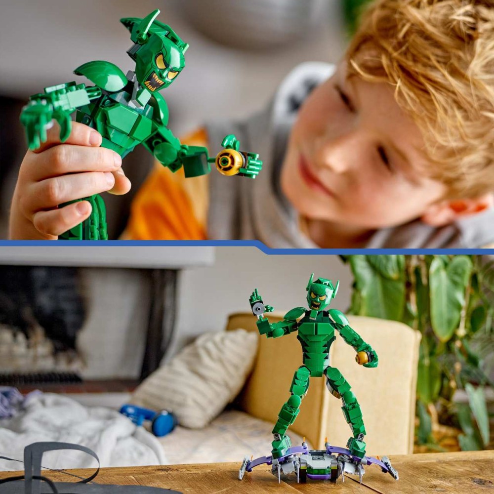 LEGO Marvel Green Goblin Construction Figure 76284