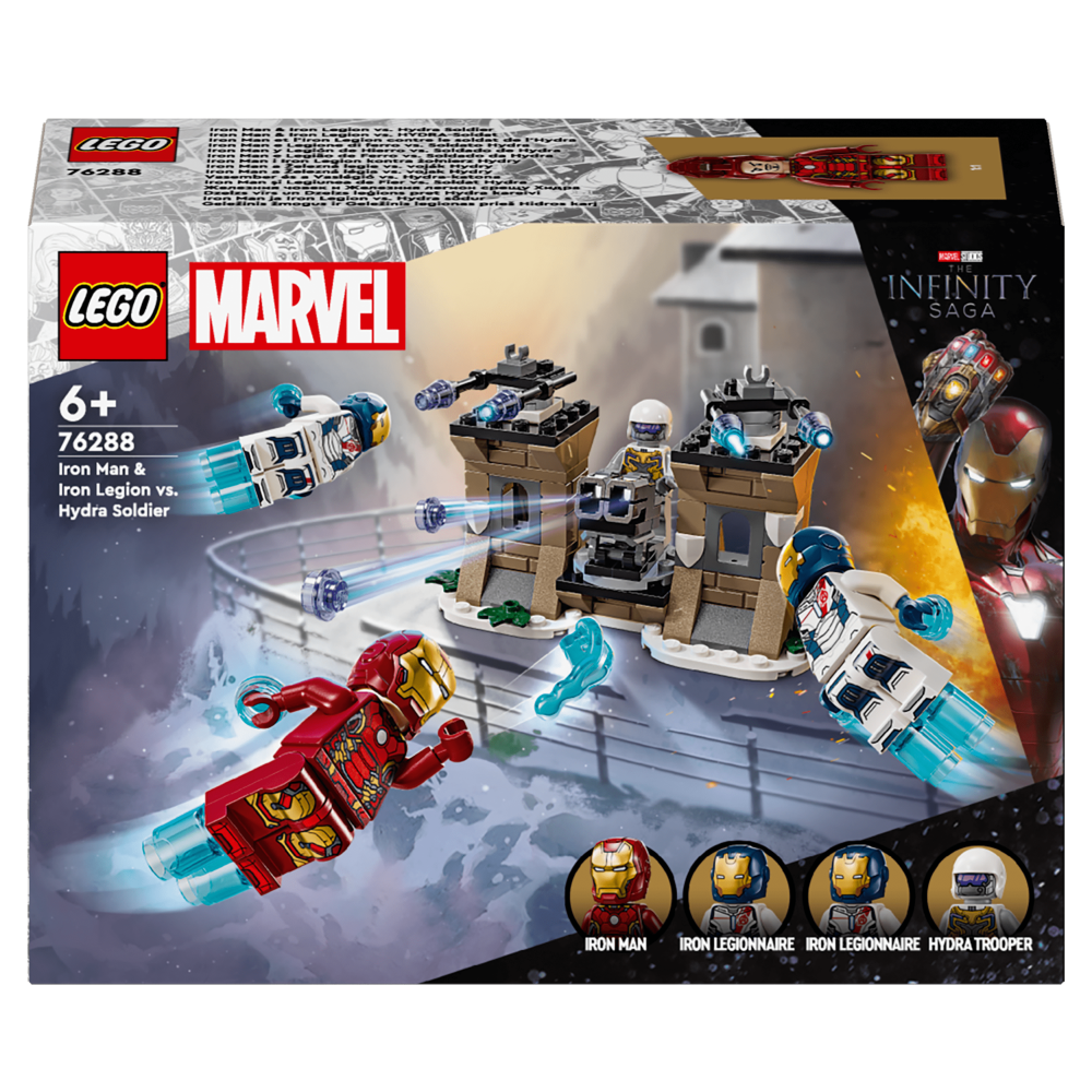 LEGO Iron Man & Iron Legion vs. Hydra Soldier 76288