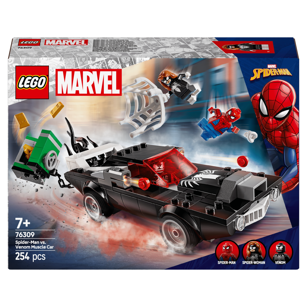 LEGO Marvel Spider-Man vs. Venom Muscle Car 76309