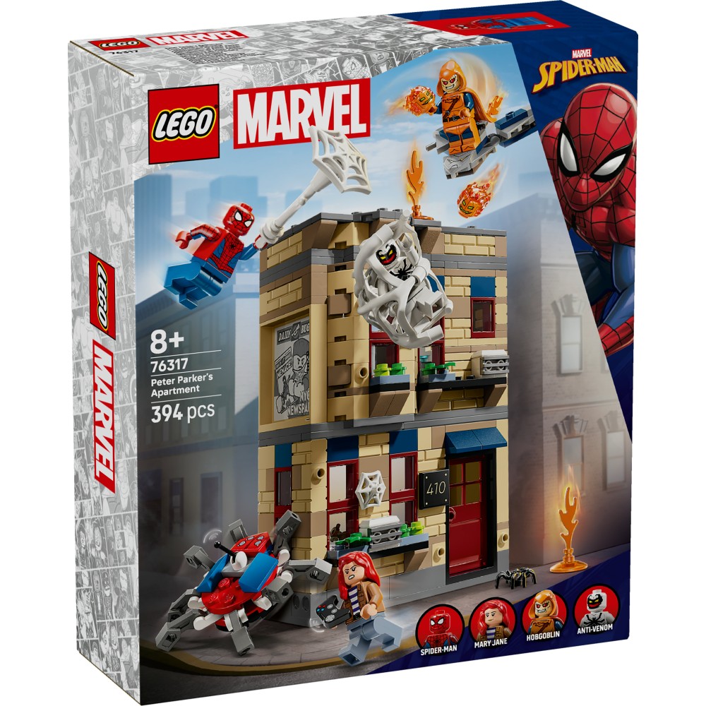 LEGO ǀ Marvel Peter Parker’s Apartment (76317)