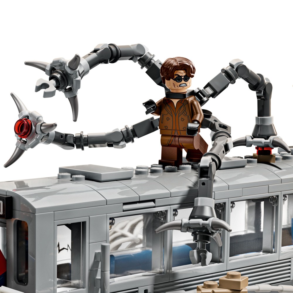LEGO ǀ Marvel Spider-Man vs. Doc Ock Subway Train Scene (76321)