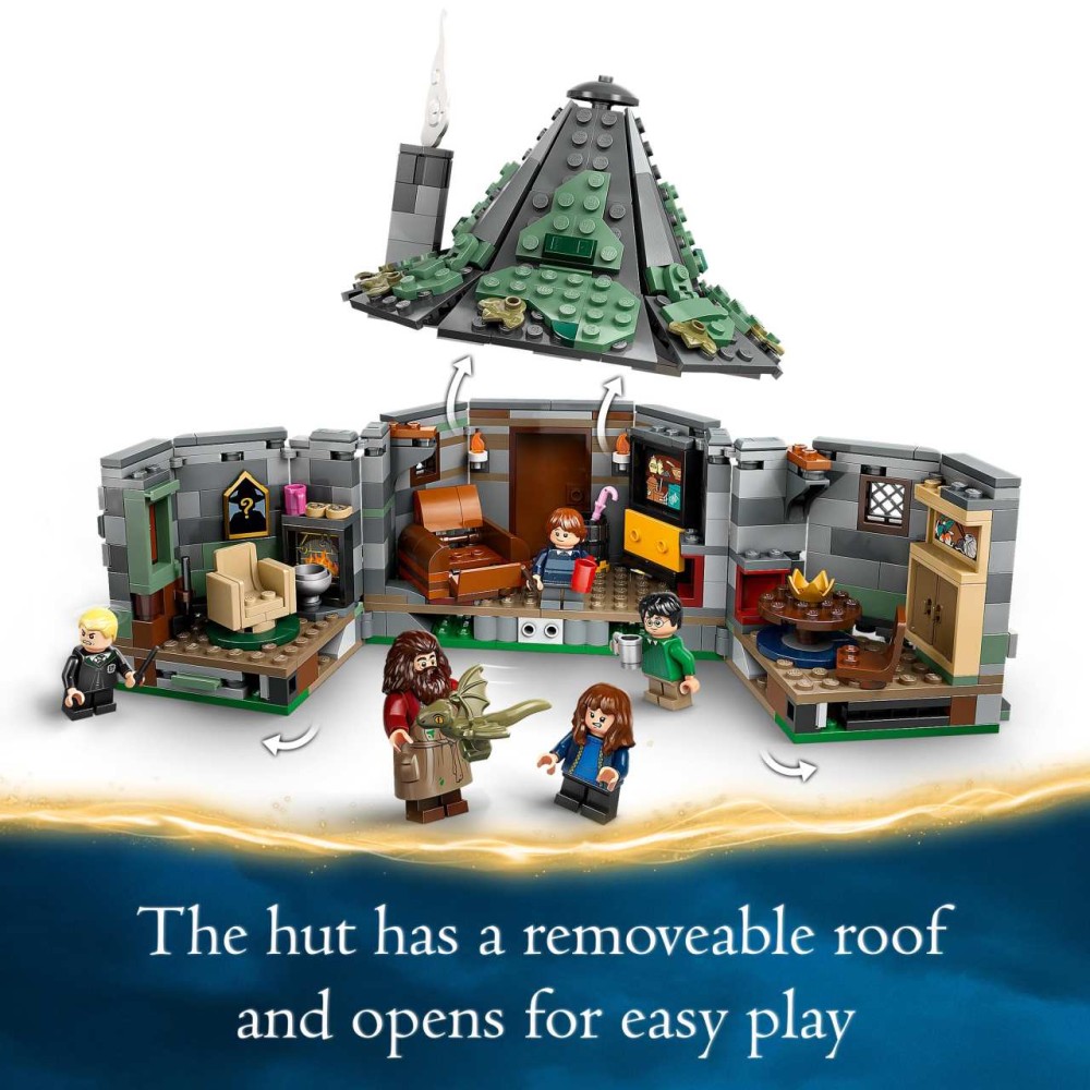  LEGO Harry Potter Hagrid’s Hut: An Unexpected Visit 76428