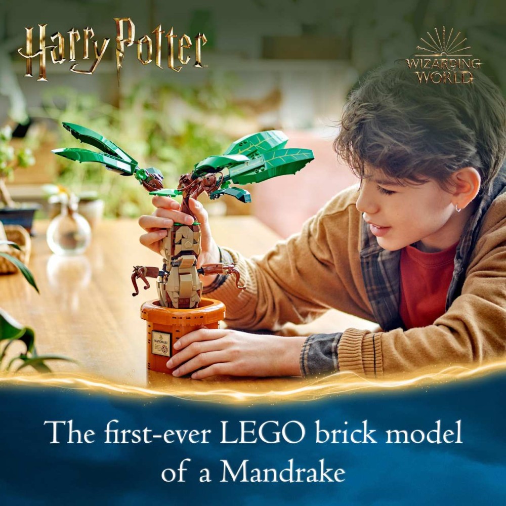 LEGO Harry Potter Mandrake Plant Toy Figure