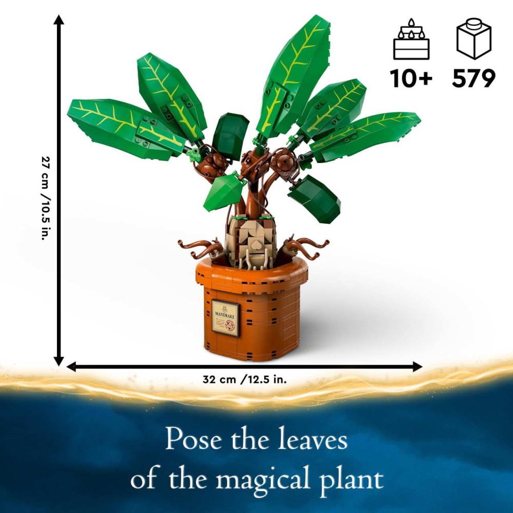 LEGO Harry Potter Mandrake Plant Toy Figure