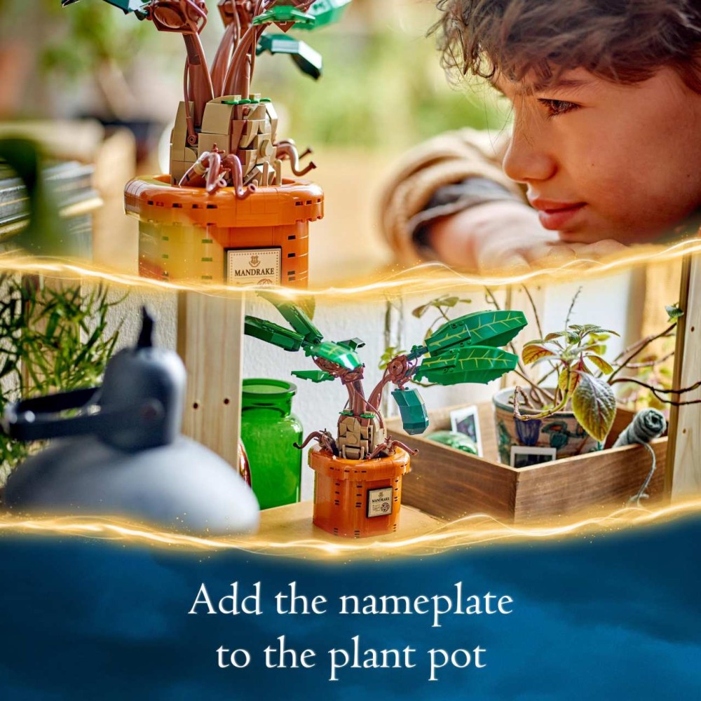 LEGO Harry Potter Mandrake Plant Toy Figure