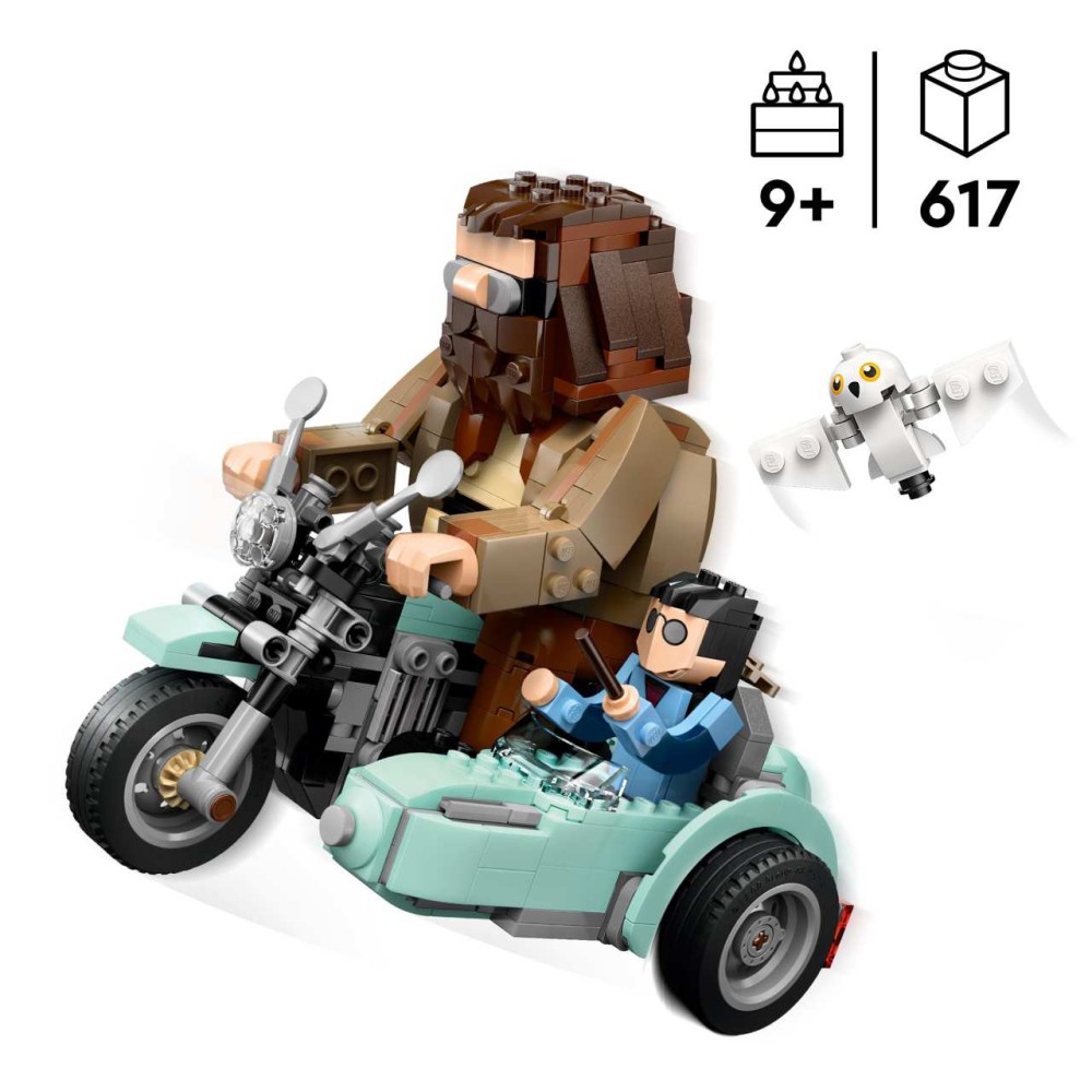LEGO Harry Potter Hagrid & Harry’s Motorcycle Ride 76443