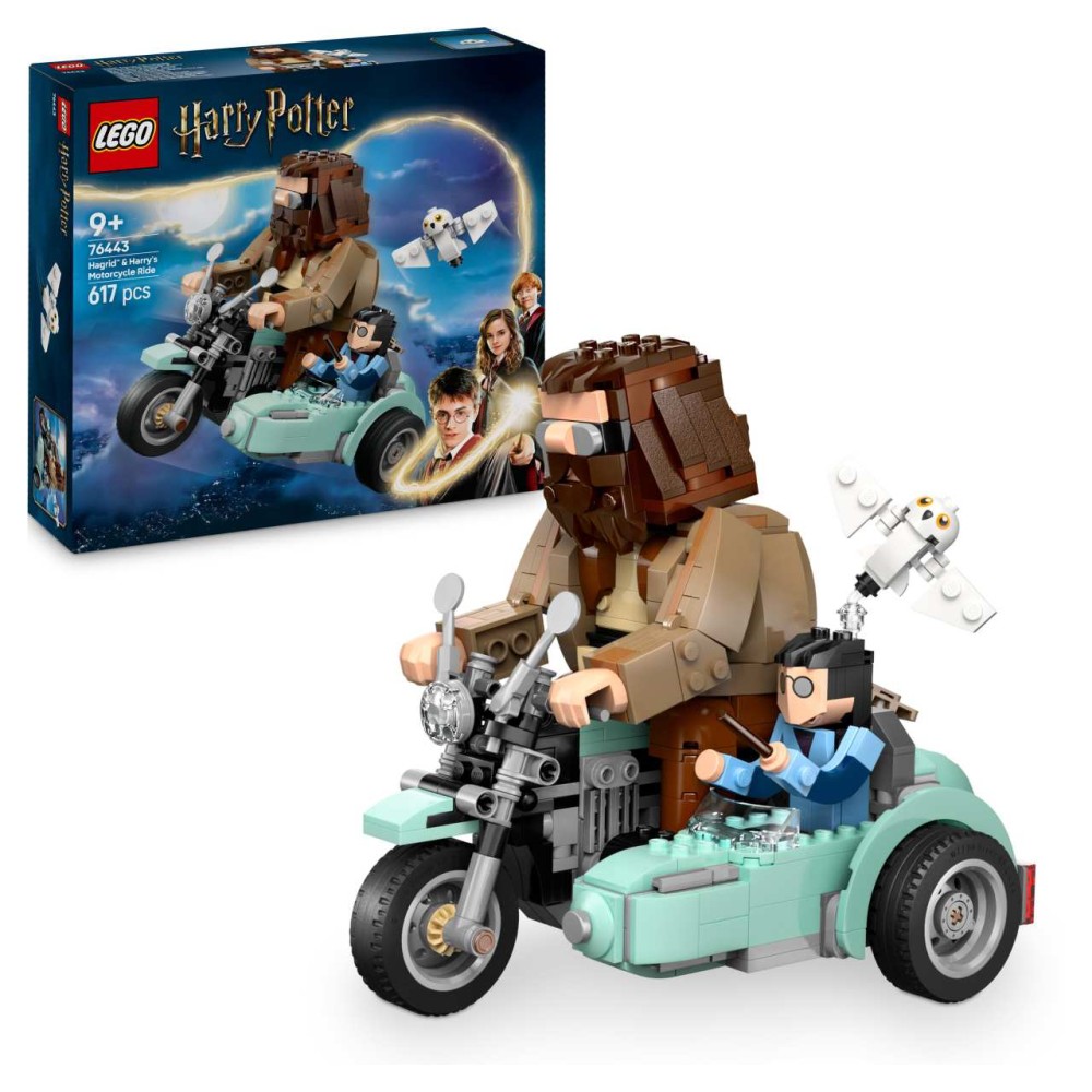LEGO Harry Potter Hagrid & Harry’s Motorcycle Ride 76443