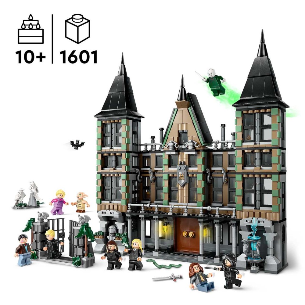 LEGO Harry Potter Malfoy Manor Building Toy 76453