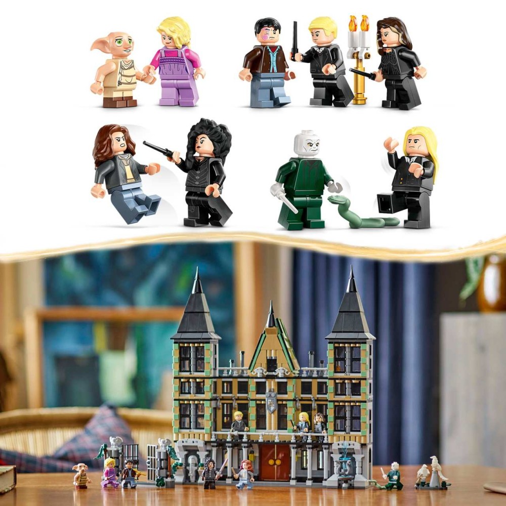 LEGO Harry Potter Malfoy Manor Building Toy 76453