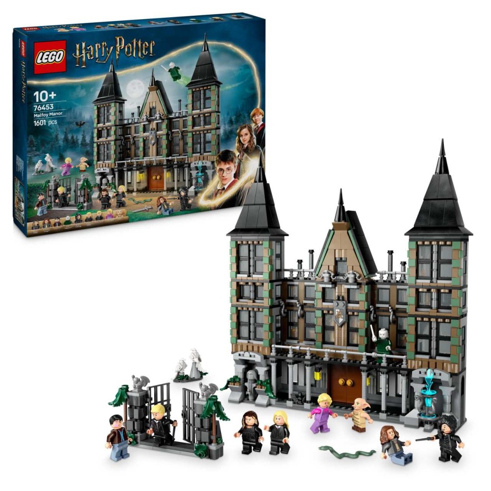 LEGO Harry Potter Malfoy Manor Building Toy 76453