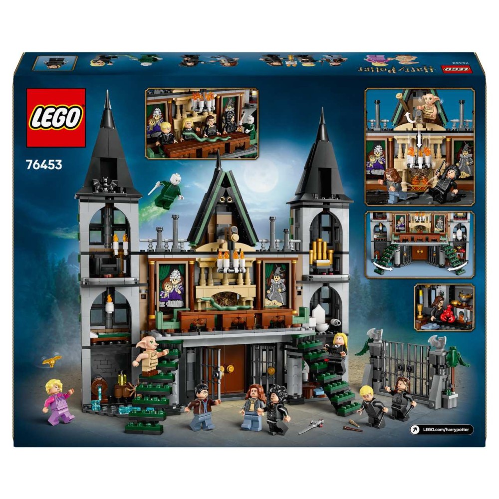 LEGO Harry Potter Malfoy Manor Building Toy 76453