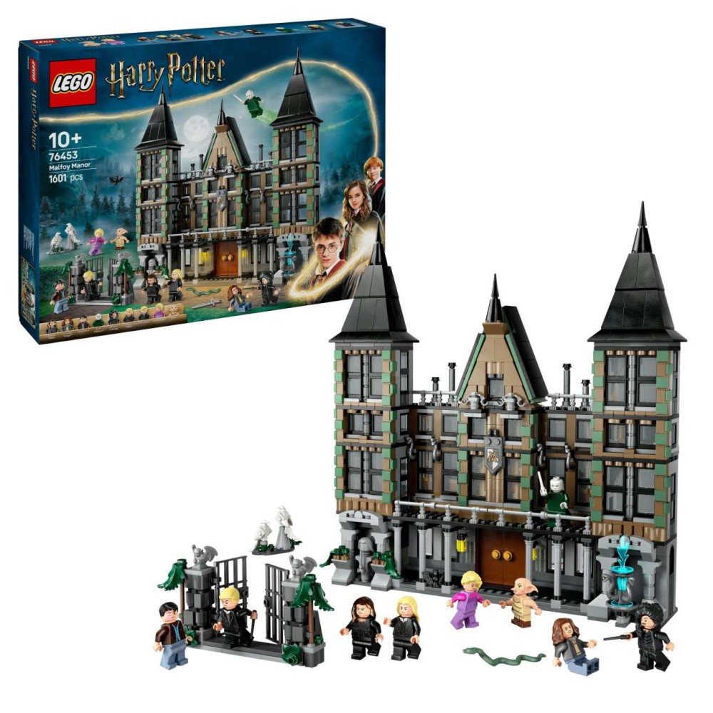 LEGO Harry Potter Malfoy Manor Building Toy 76453