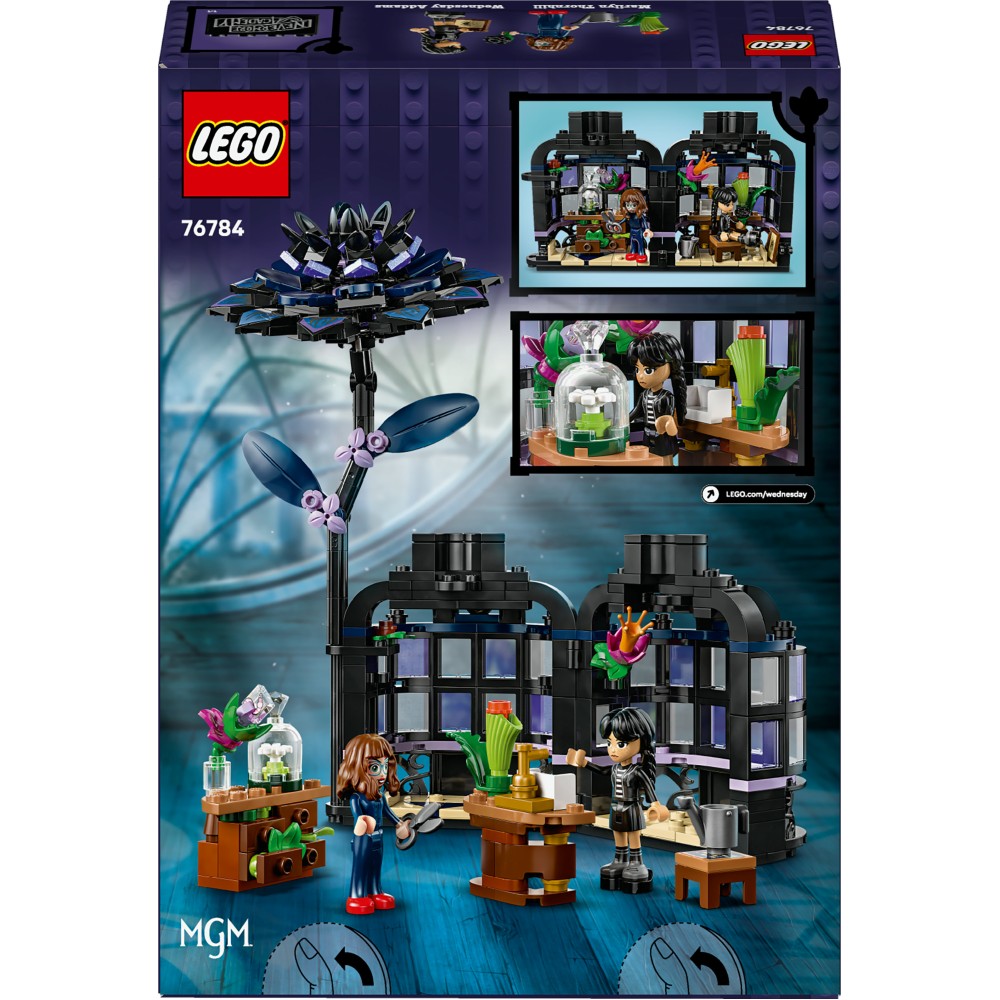 LEGO Wednesday Black Dahlia Flower (76784)