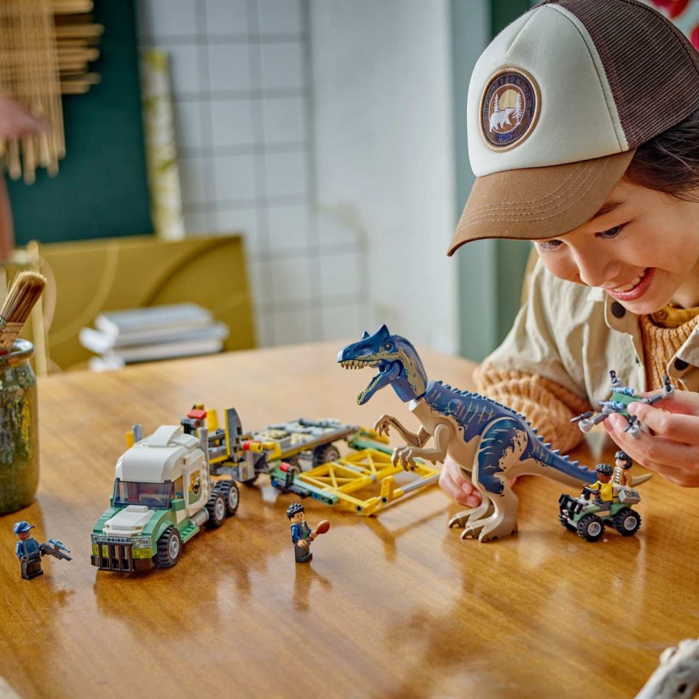 LEGO Jurassic World Dinosaur Missions Allosaurus Transport Truck 76966