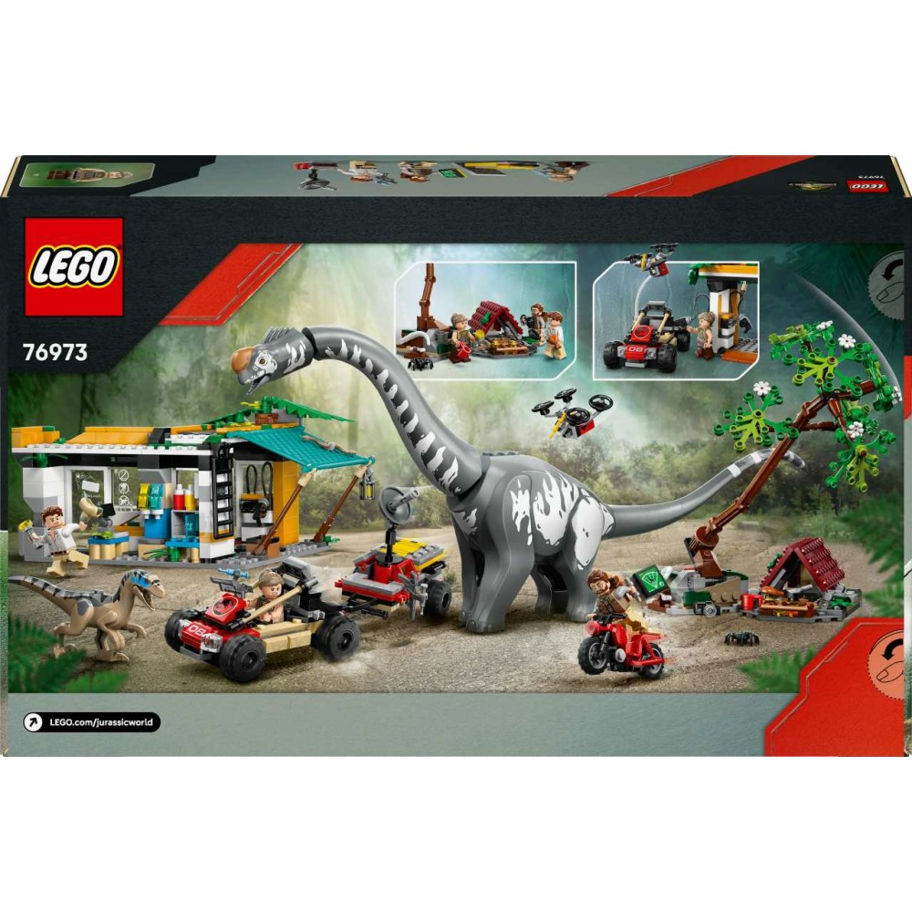 LEGO Jurassic World Raptor & Titanosaurus Tracking Mission 76973