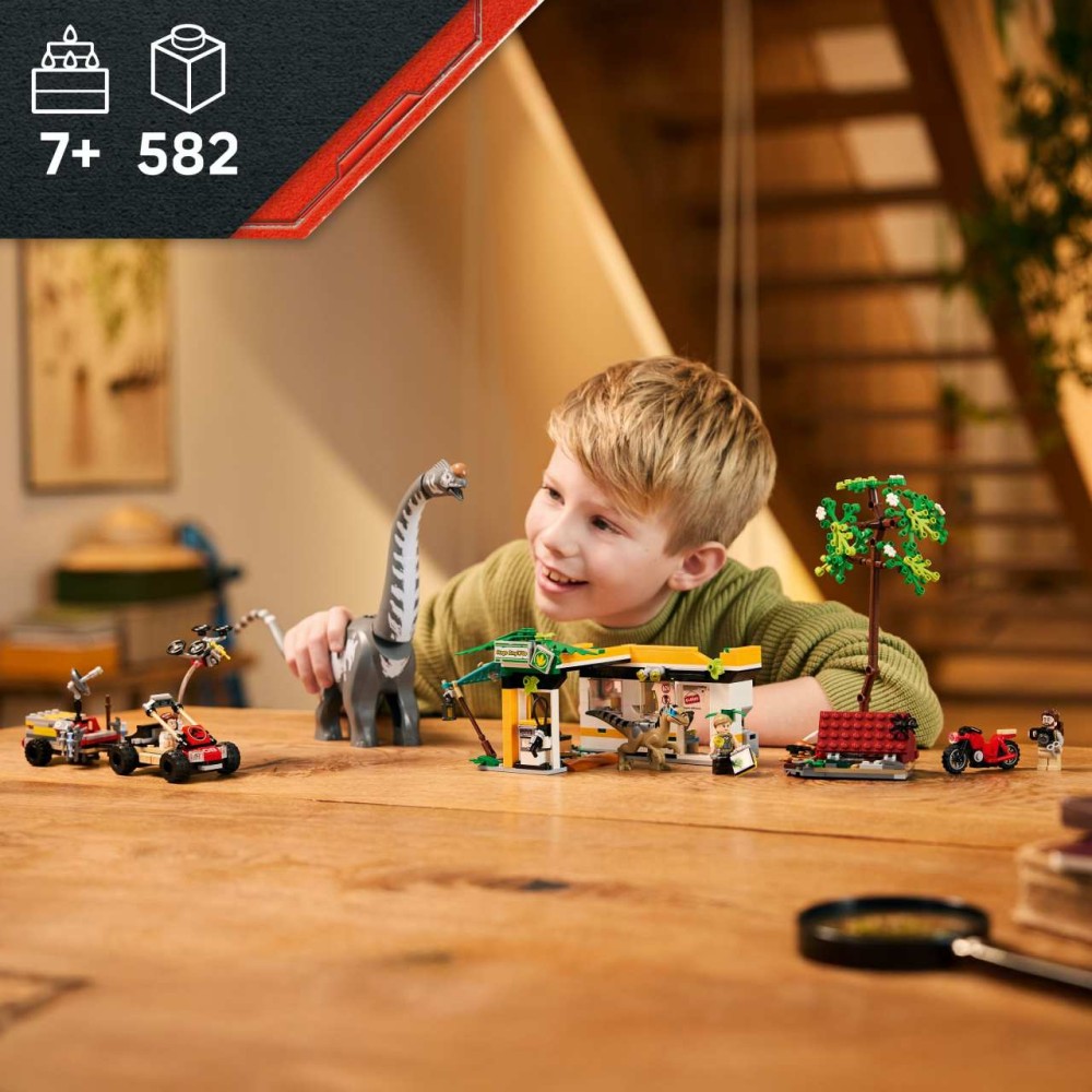 LEGO Jurassic World Raptor & Titanosaurus Tracking Mission 76973