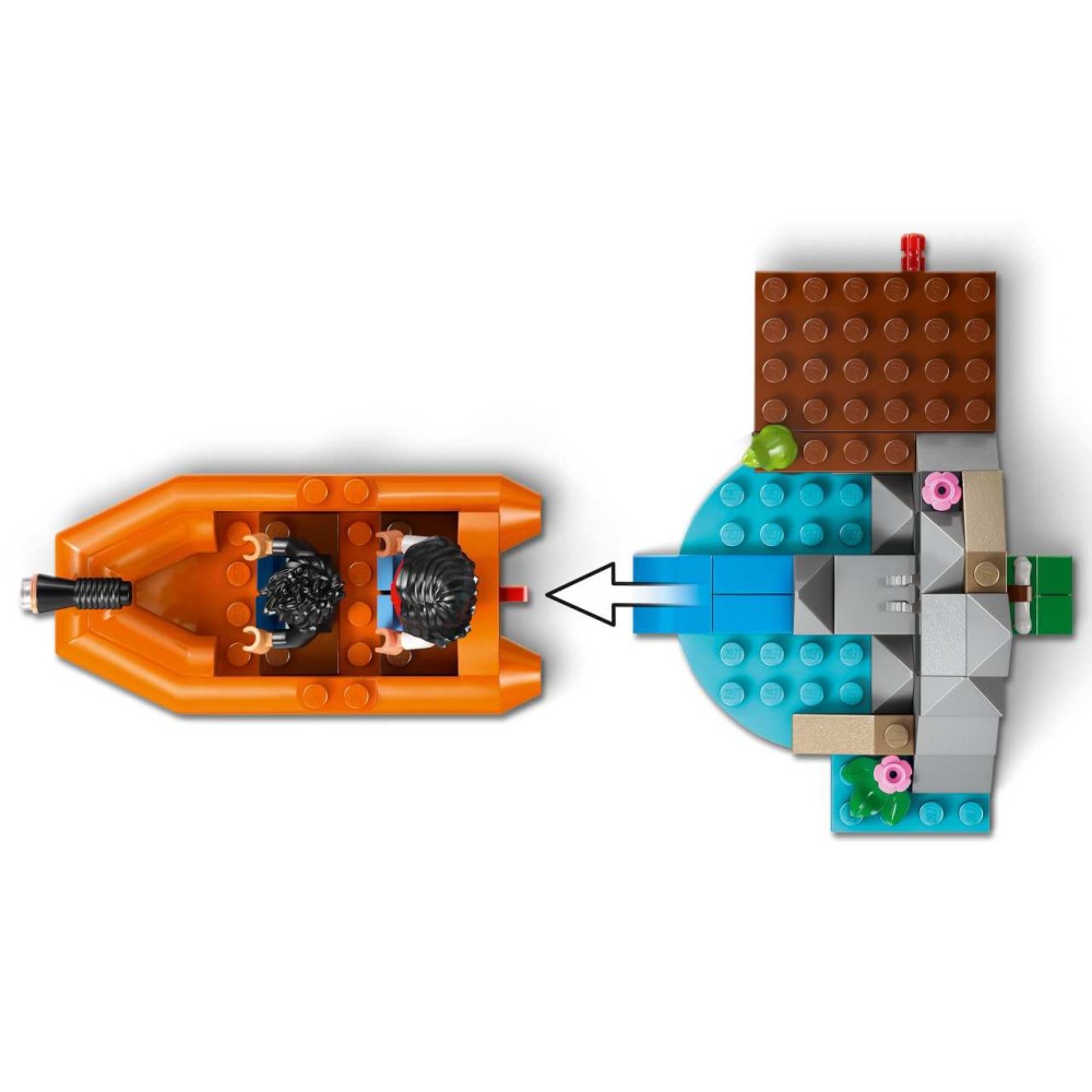LEGO Jurassic World T rex River Escape Toy 76975