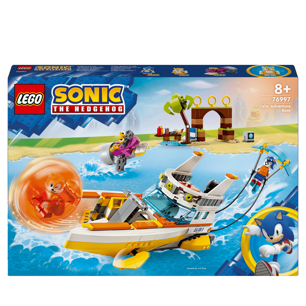 LEGO Sonic the Hedgehog Tails’ Adventure Boat 76997