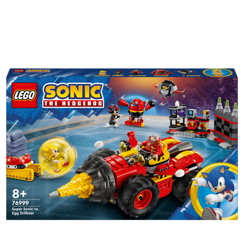 LEGO Sonic the Hedgehog Super Sonic vs. Egg Drillster 76999