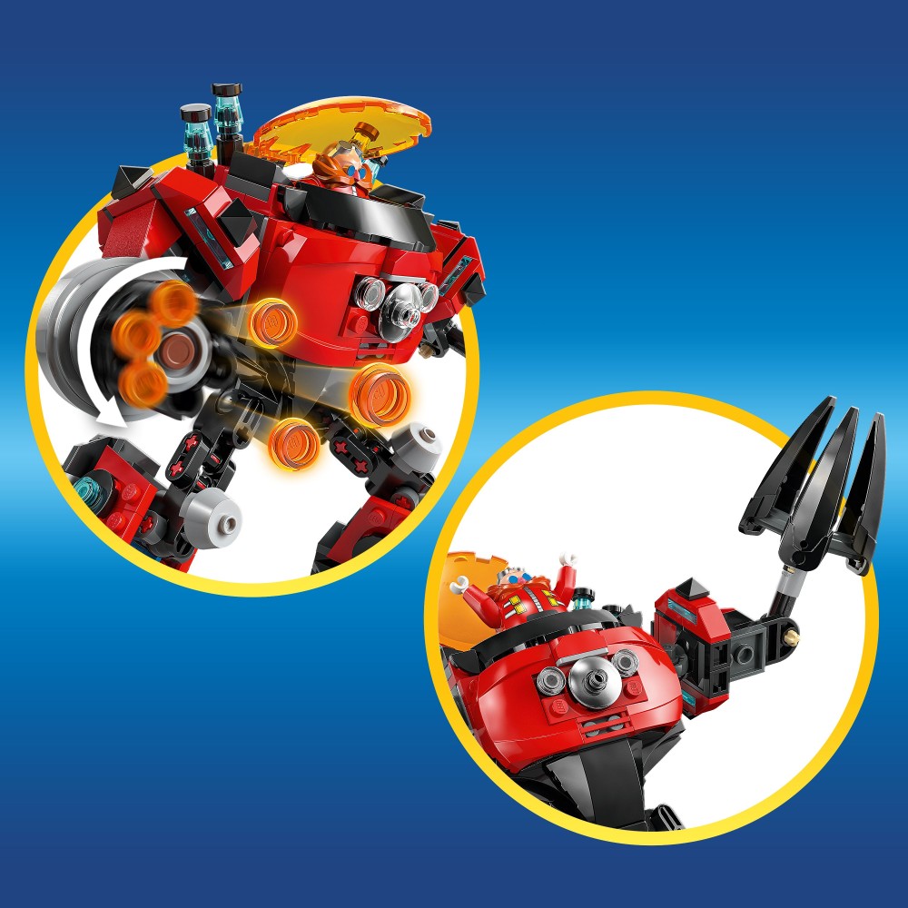 LEGO Sonic the Hedgehog Knuckles vs. Dr. Eggman: Egg Crusher Mech (77005)