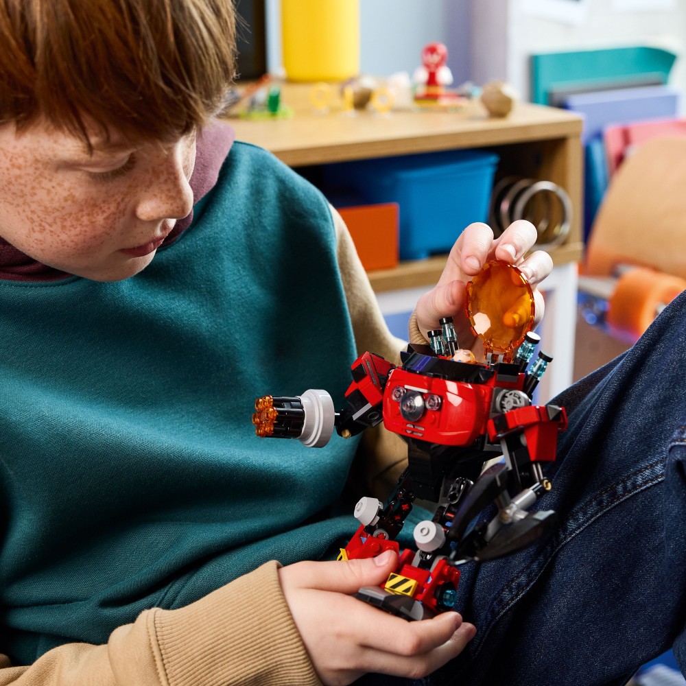 LEGO Sonic the Hedgehog Knuckles vs. Dr. Eggman: Egg Crusher Mech (77005)